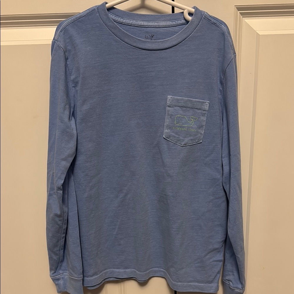 Vineyard Vines Boy’s Blue Long Sleeve Shirt
